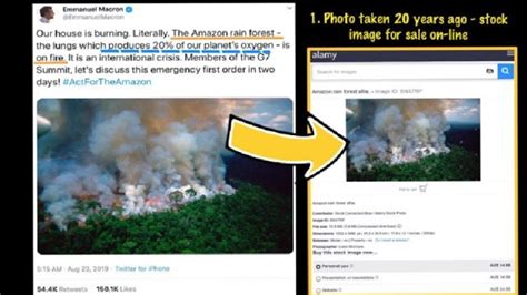 are the amazon fires fake news